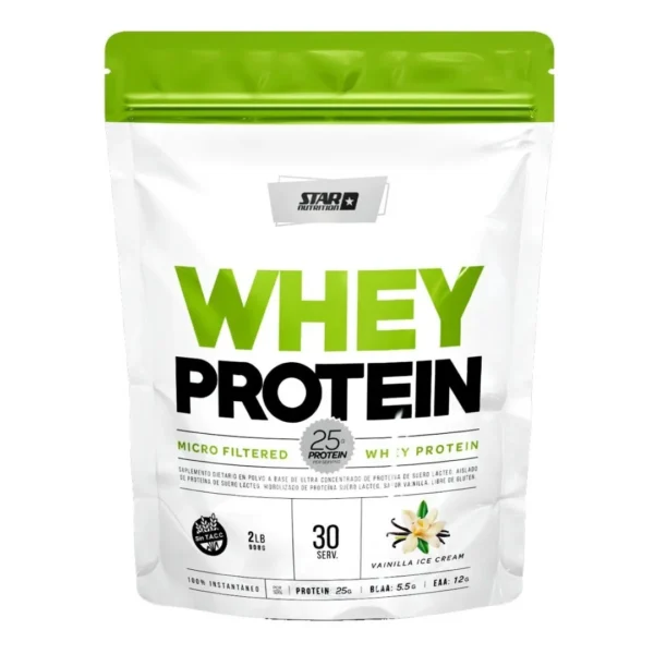 Star Nutrition Whey Protein 2lb Sabor Chocolate suizo Doypack