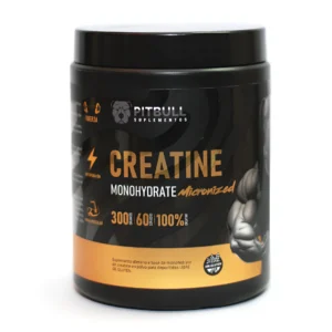 Creatina en Pote Micronizada 300 Grs Pitbull